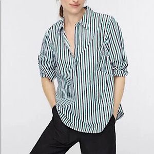 Women’s J. Crew Poplin Popover shirt